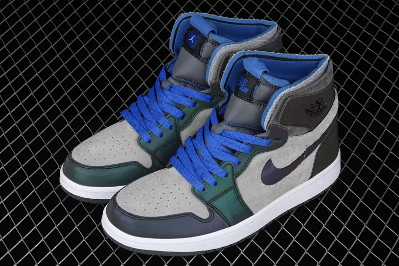 All categories Air Jordan Jordan series basketball shoes Air Jordan 1 High Special offer LPL x Air Jordan 1 Zoom Comfort "Iridescent" AJ1 Joe 1 joint League of Legends theme basketball shoes DD1453-001